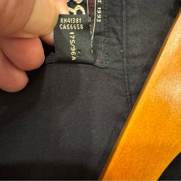 Double RL RRL Western Shirt Snap Button Down Long Sleeve Black Size Medium - Picture 3 of 8